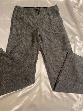 Willi Smith Men's Gray Textured Dress Pants